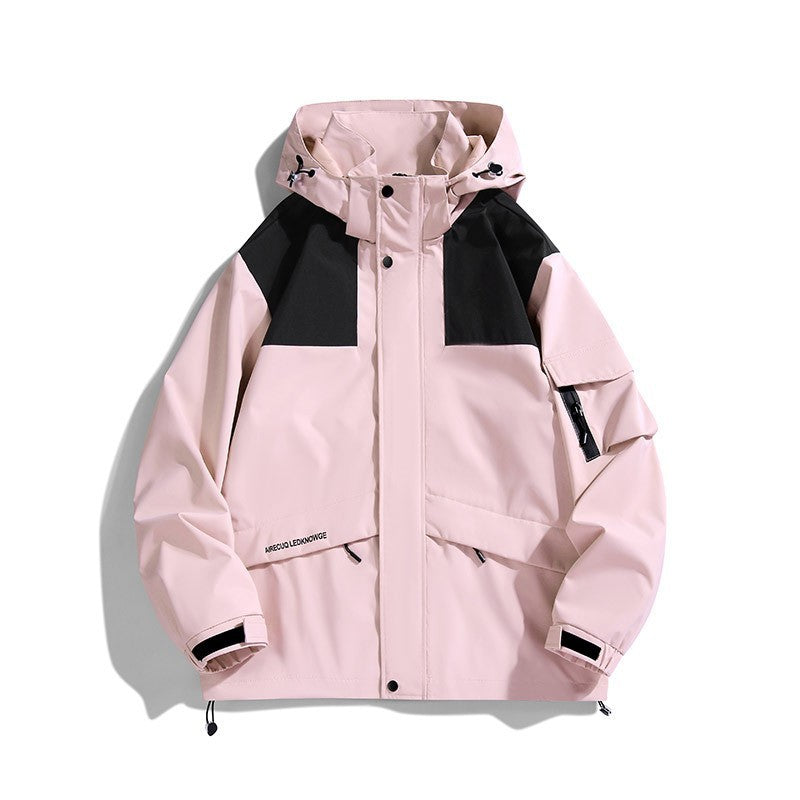 Outdoor assault suit, waterproof and windproof, couple hiking suit, men's sports functional jacket, women's single-layer windbreaker jacket - FITzzE
