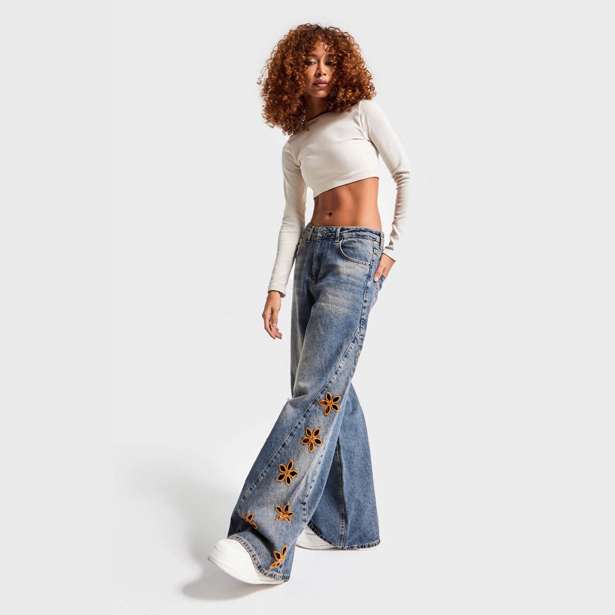 High Waisted Loose Jeans for Women – Trendy Relaxed-Fit Denim for Effortless Everyday Style eprolo