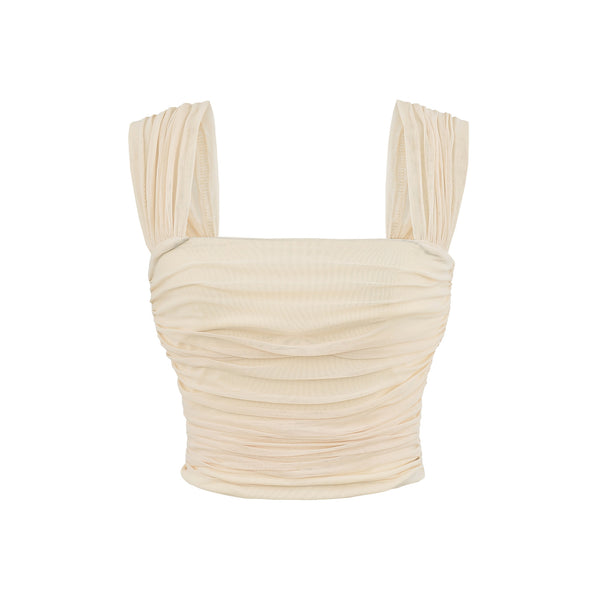 Chic Wrinkle Texture Camisole Vest ,Women - FITzzE