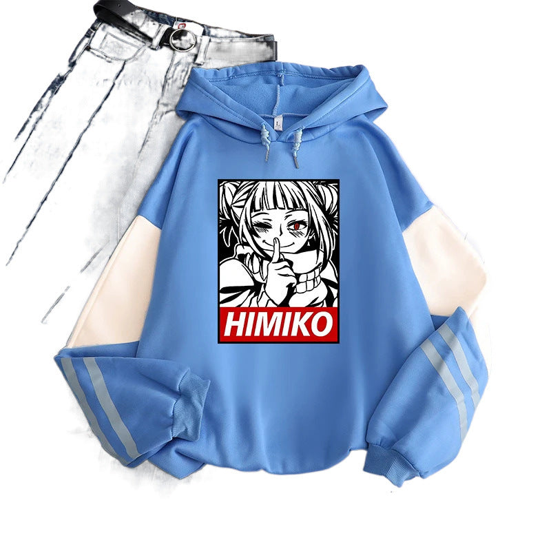 My Hero Academia Anime Print Hooded Sweatshirt Unisex Long Sleeve Casual Jacket - FITzzE