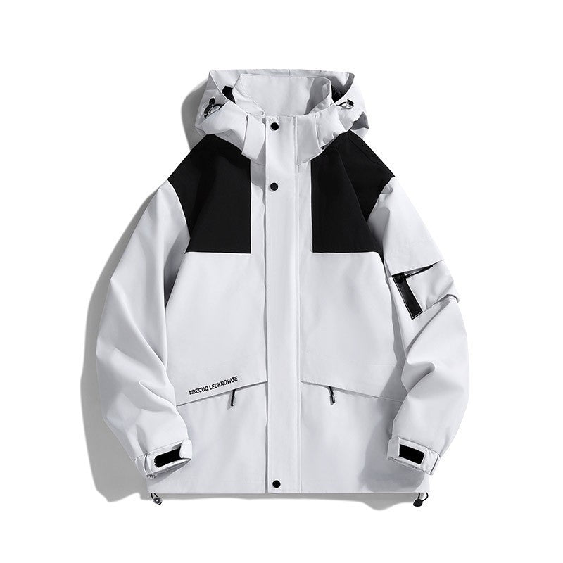 Outdoor assault suit, waterproof and windproof, couple hiking suit, men's sports functional jacket, women's single-layer windbreaker jacket - FITzzE