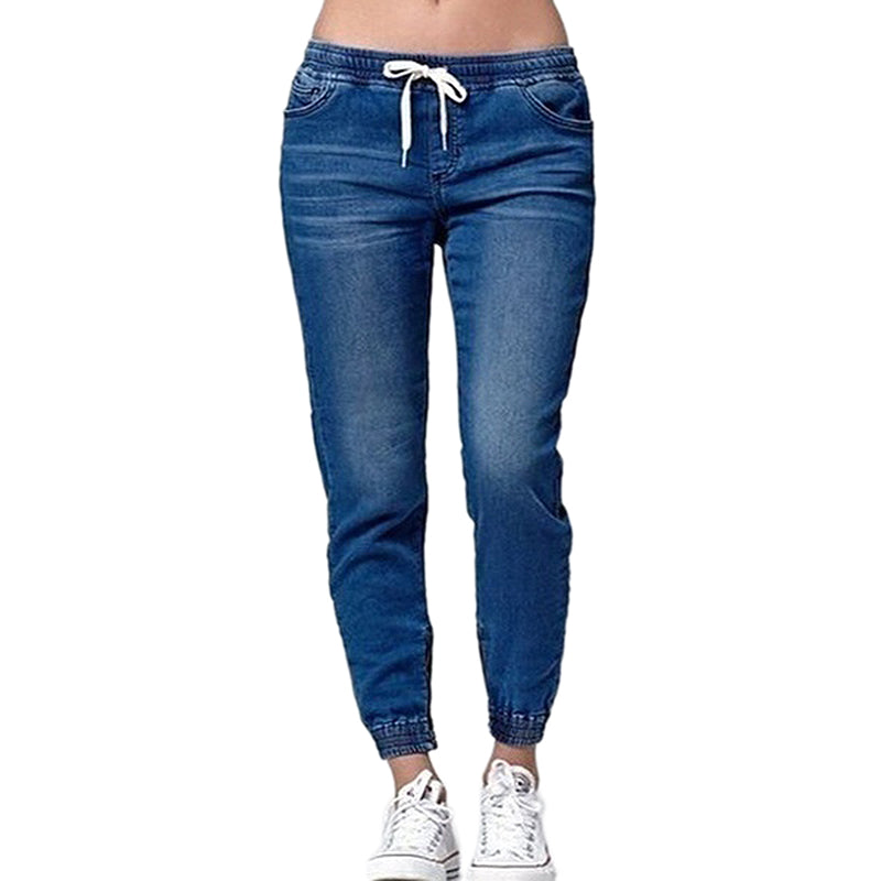Autumn Pencil Pants Vintage High Waist Jeans New Womens Pants Full Length Pants Loose Ccowboy Pants Plus Size 5XL 6XL - FITzzE