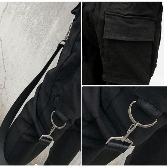 49Hot Side Pockets Chinos Men's Hip Hop Cargo Ripped Joggers Trousers - FITzzE rghbeu-b4.myshopify.com 49Hot Side Pockets Chinos Men's Hip Hop Cargo Ripped Joggers Trousers