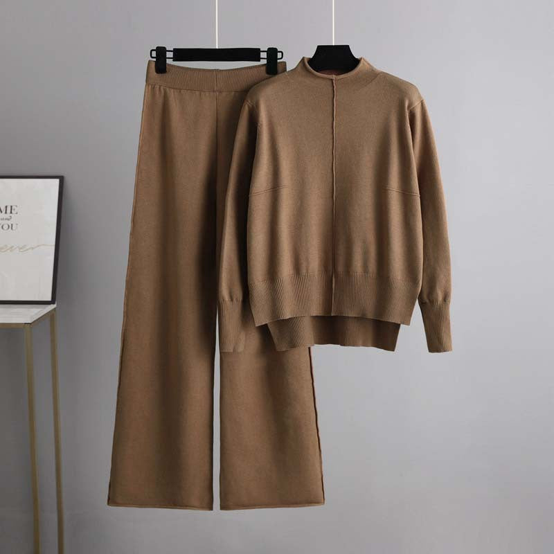 Knitted Sweater Two-Piece Set | Women's Autumn & Winter Outfit | Fitzze