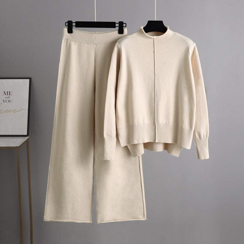 Knitted Sweater Two-Piece Set | Women's Autumn & Winter Outfit | Fitzze