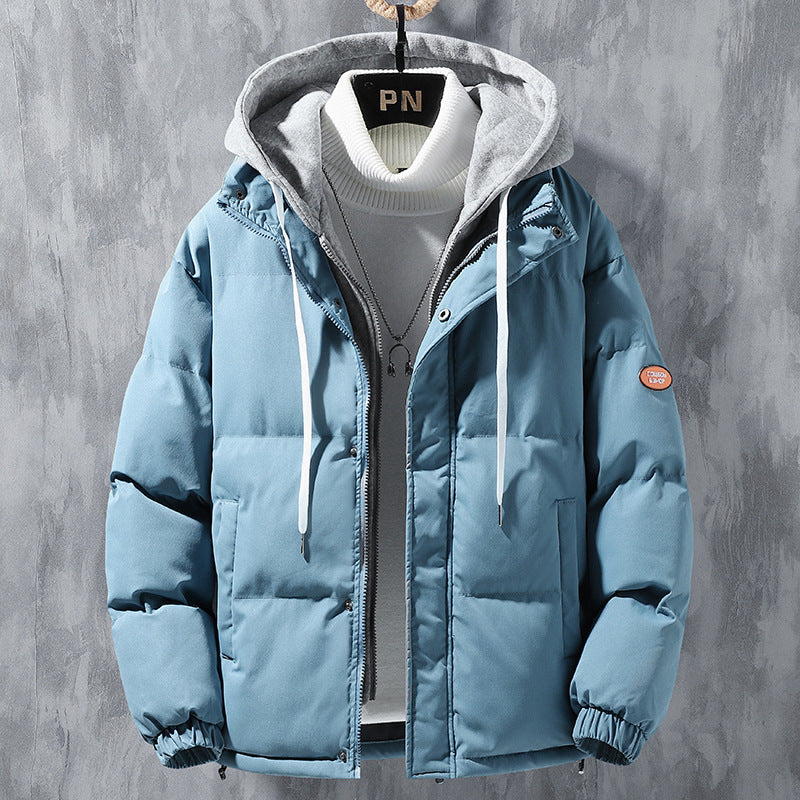 Fitzze Brand Men’s Winter Hooded Cotton Jacket – Oversized, Warm, Windproof & Cold-Resistant Outerwear eprolo