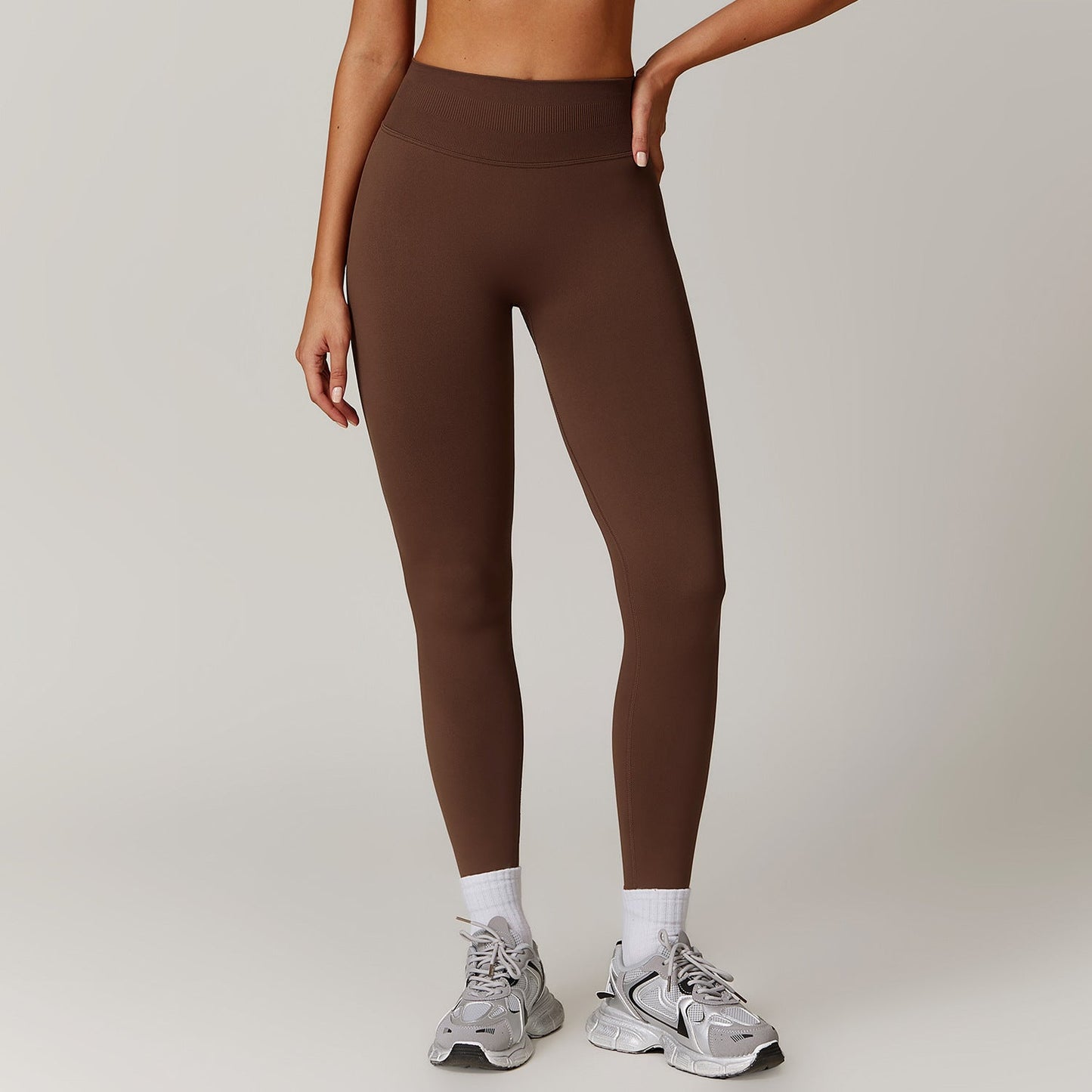 Fitzze Peach Hip Seamless Yoga Pants – Women’s Running & Fitness Quick-Dry Activewear eprolo