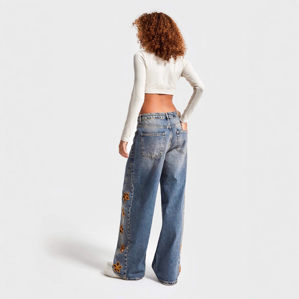 High Waisted Loose Jeans for Women – Trendy Relaxed-Fit Denim for Effortless Everyday Style eprolo
