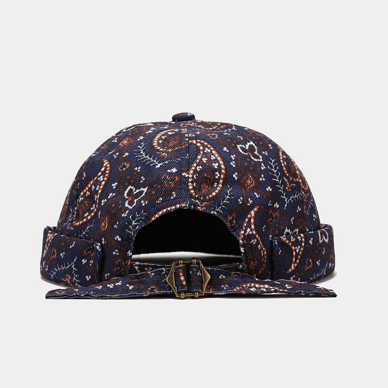 Cashew flower landlord hat European and American retro fashion yuppie hat for men - FITzzE