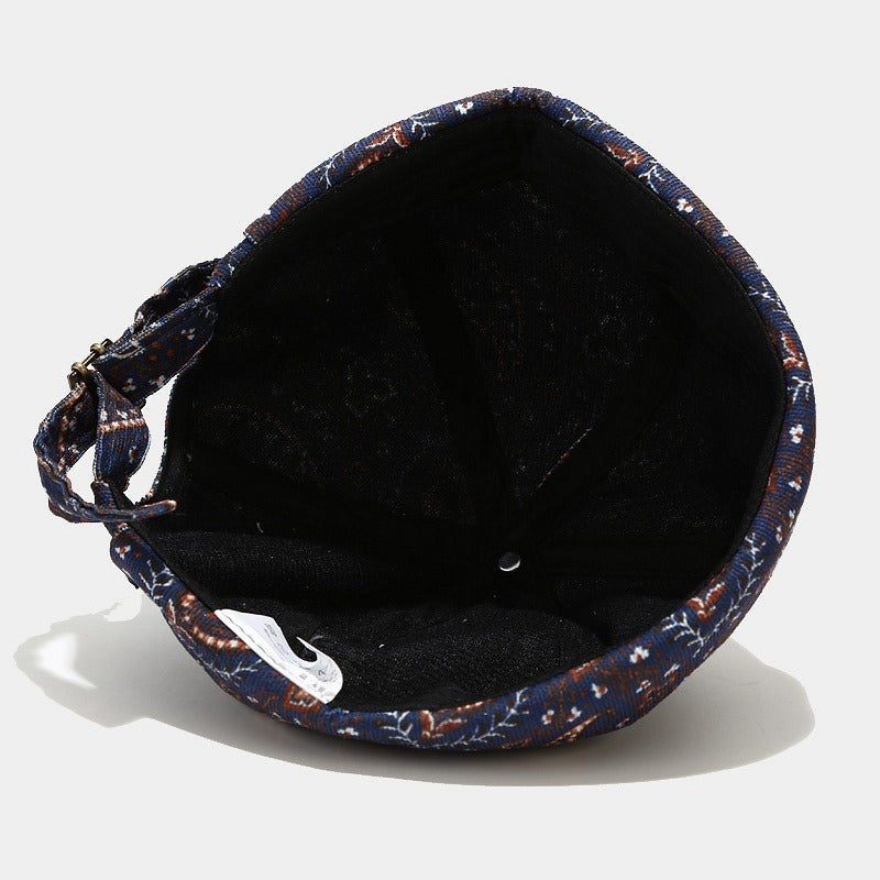 Cashew flower landlord hat European and American retro fashion yuppie hat for men - FITzzE