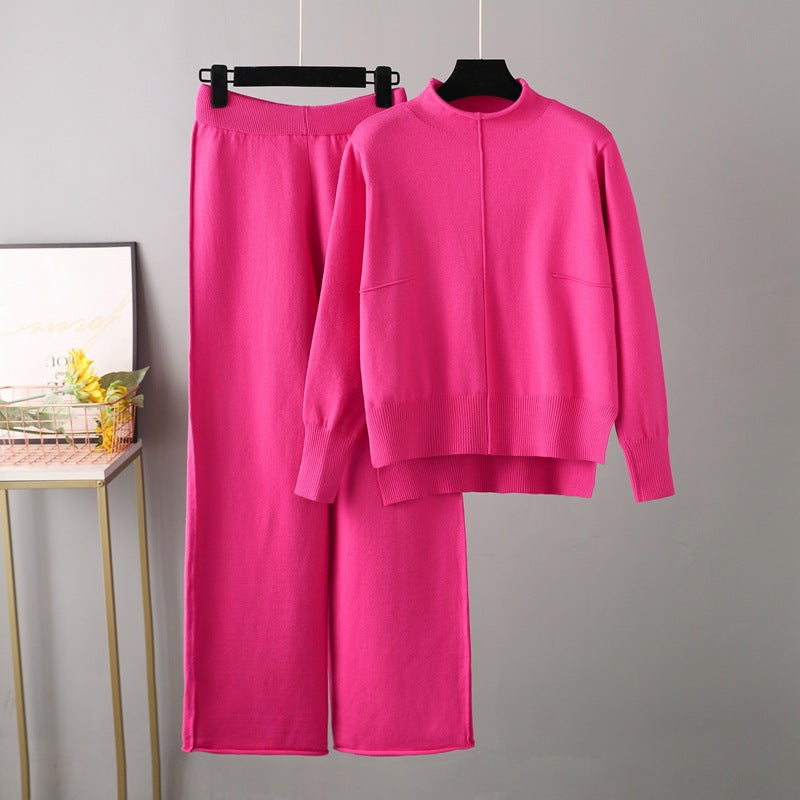 Knitted Sweater Two-Piece Set | Women's Autumn & Winter Outfit | Fitzze