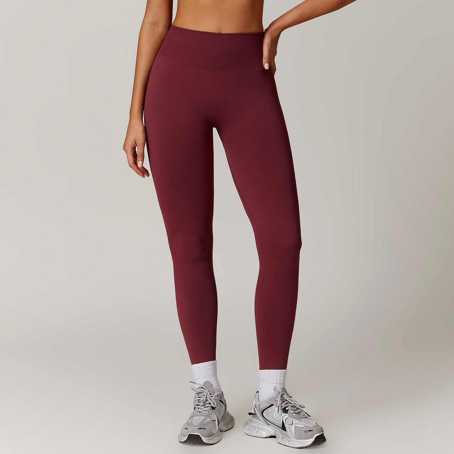 Fitzze Peach Hip Seamless Yoga Pants – Women’s Running & Fitness Quick-Dry Activewear eprolo