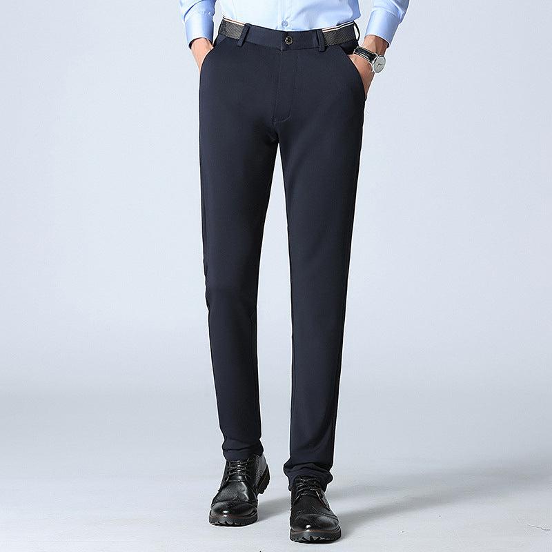 Men's Western-Style Straight Leg Business Work Pants | Fitzze eprolo