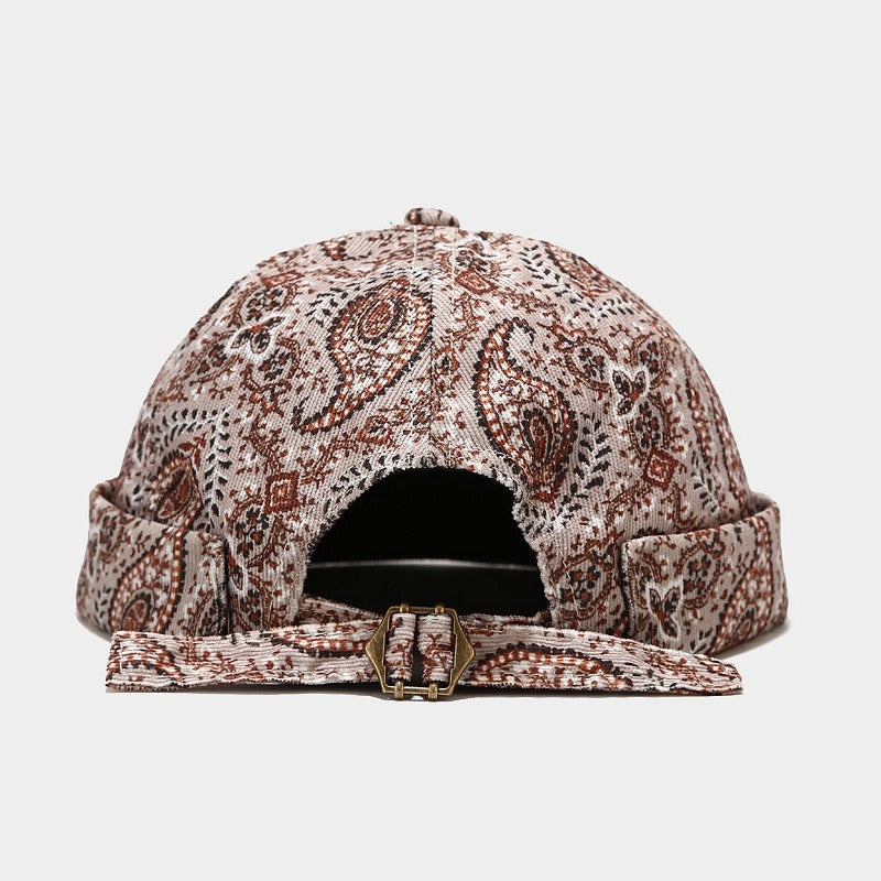 Cashew flower landlord hat European and American retro fashion yuppie hat for men - FITzzE