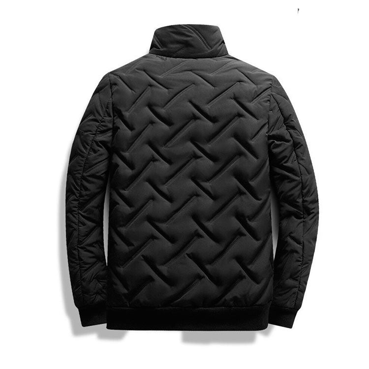 Men’s Autumn/Winter Cotton Jacket – Korean Trend Short Stand Collar Lightweight Outerwear eprolo