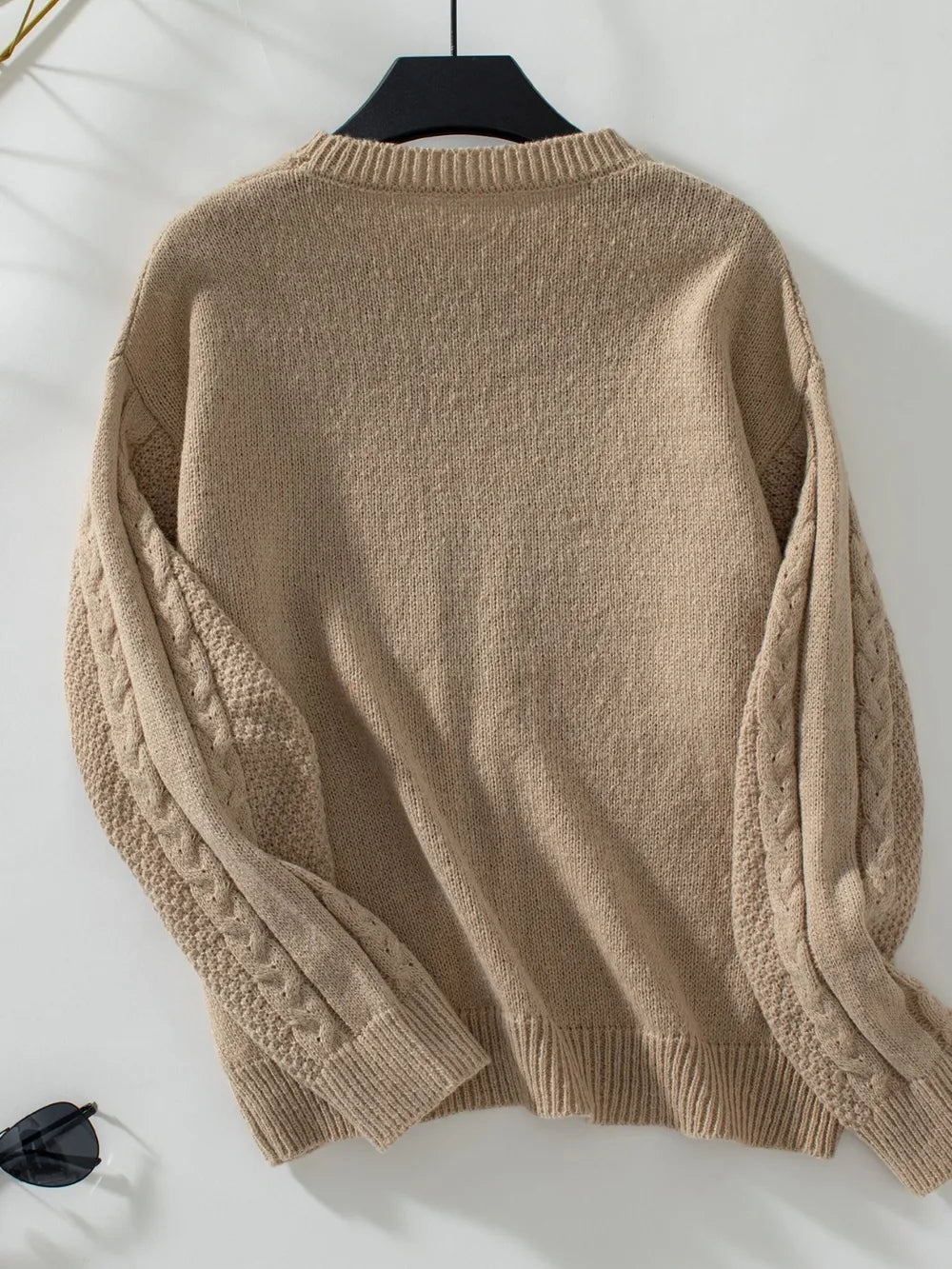 Autumn/Winter Retro Twisted Knitted Shirt Women's Wear - FITzzE rghbeu-b4.myshopify.com Autumn/Winter Retro Twisted Knitted Shirt Women's Wear