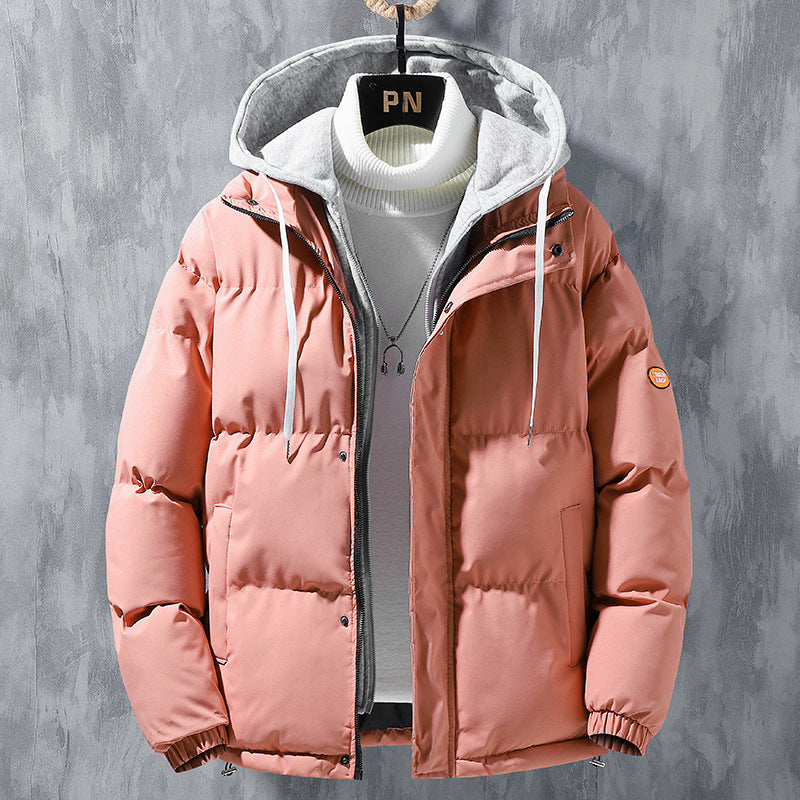 Fitzze Brand Men’s Winter Hooded Cotton Jacket – Oversized, Warm, Windproof & Cold-Resistant Outerwear eprolo