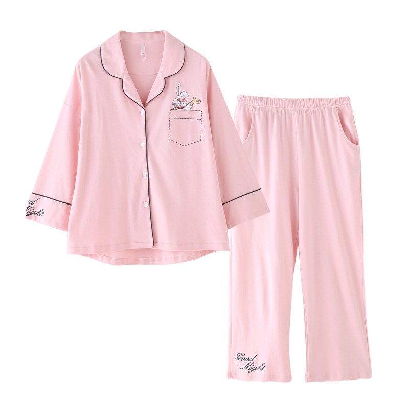 J&Q Arrival pajamas couple cotton pajama set men and women matching pajamas night suit mall high quality top brand sleepwear - FITzzE
