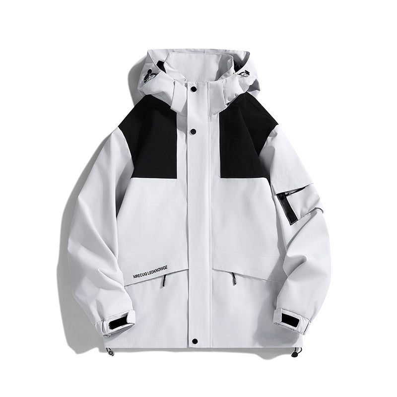 Outdoor assault suit, waterproof and windproof, couple hiking suit, men's sports functional jacket, women's single-layer windbreaker jacket - FITzzE