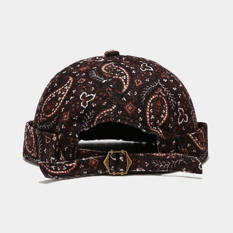 Cashew flower landlord hat European and American retro fashion yuppie hat for men - FITzzE