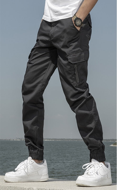 Mege Brand Men Fashion Streetwear Casual Camouflage Jogger Pants Tactical Military Trousers Men Cargo Pants - FITzzE