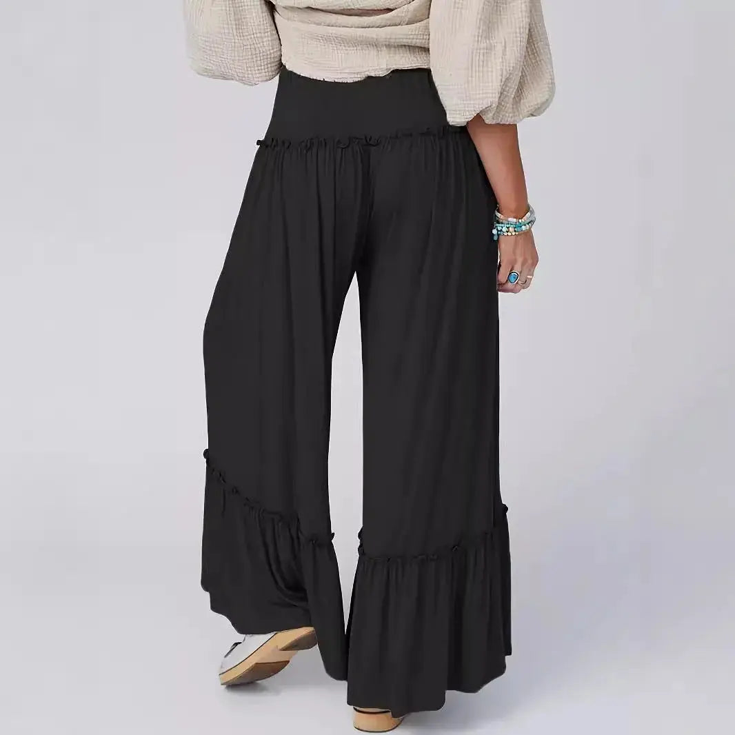 Casual pants for women with drawstring and wide leg pants for women - FITzzE rghbeu-b4.myshopify.com Casual pants for women with drawstring and wide leg pants for women