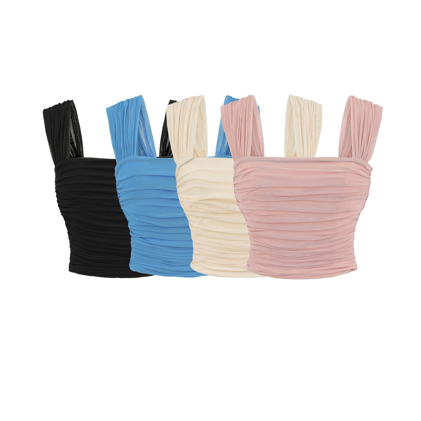 Chic Wrinkle Texture Camisole Vest ,Women - FITzzE rghbeu-b4.myshopify.com Chic Wrinkle Texture Camisole Vest ,Women
