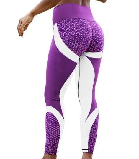 Digital Printed High Waist Yoga Pants | Hip Lifting Leggings | Fitzze eprolo