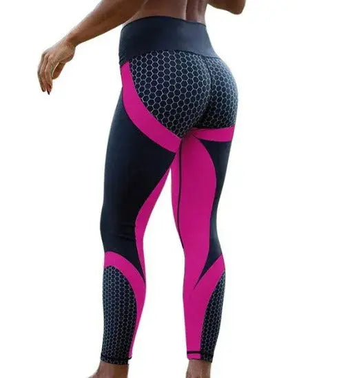 Digital Printed High Waist Yoga Pants | Hip Lifting Leggings | Fitzze eprolo