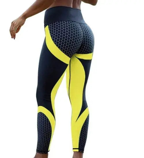 Digital Printed High Waist Yoga Pants | Hip Lifting Leggings | Fitzze eprolo