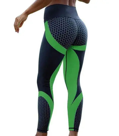 Digital Printed High Waist Yoga Pants | Hip Lifting Leggings | Fitzze eprolo