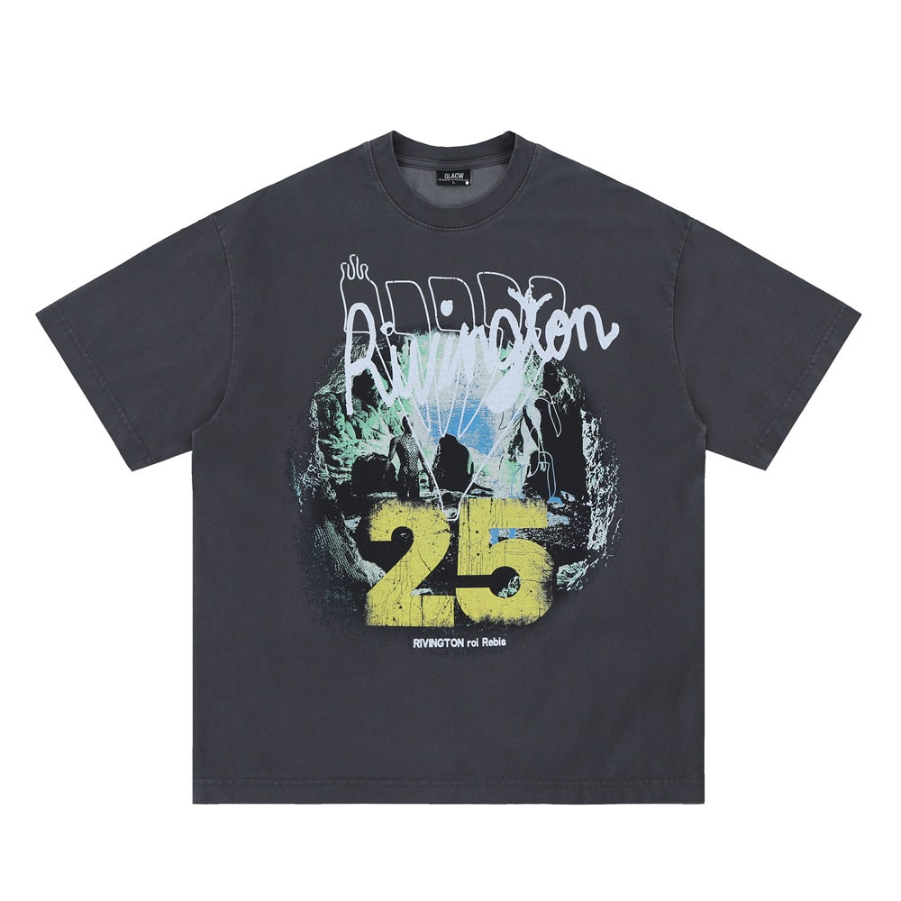 Digital Print Casual Short Sleeve T-Shirt for Men - FITzzE rghbeu-b4.myshopify.com Digital Print Casual Short Sleeve T-Shirt for Men