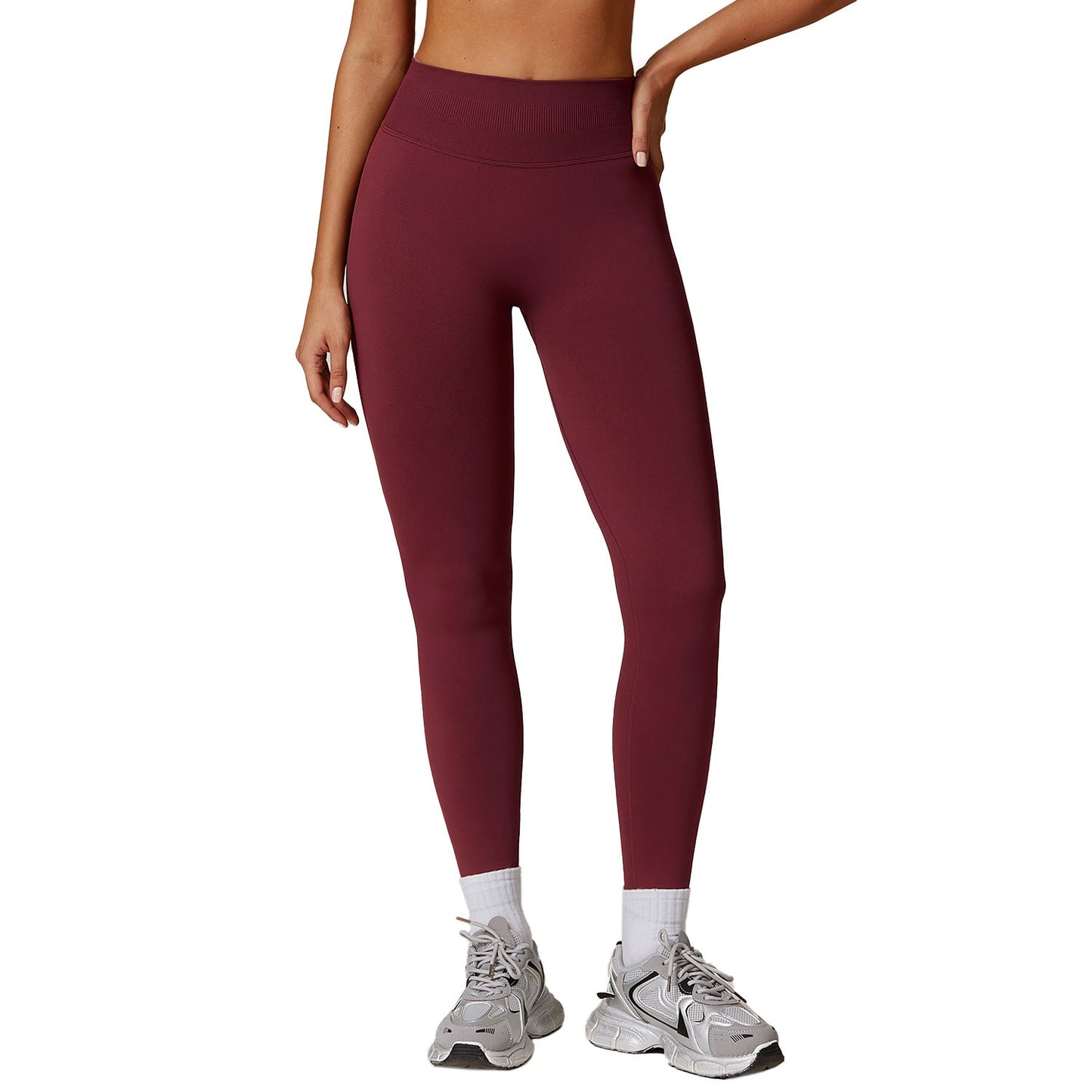 Fitzze Peach Hip Seamless Yoga Pants – Women’s Running & Fitness Quick-Dry Activewear eprolo
