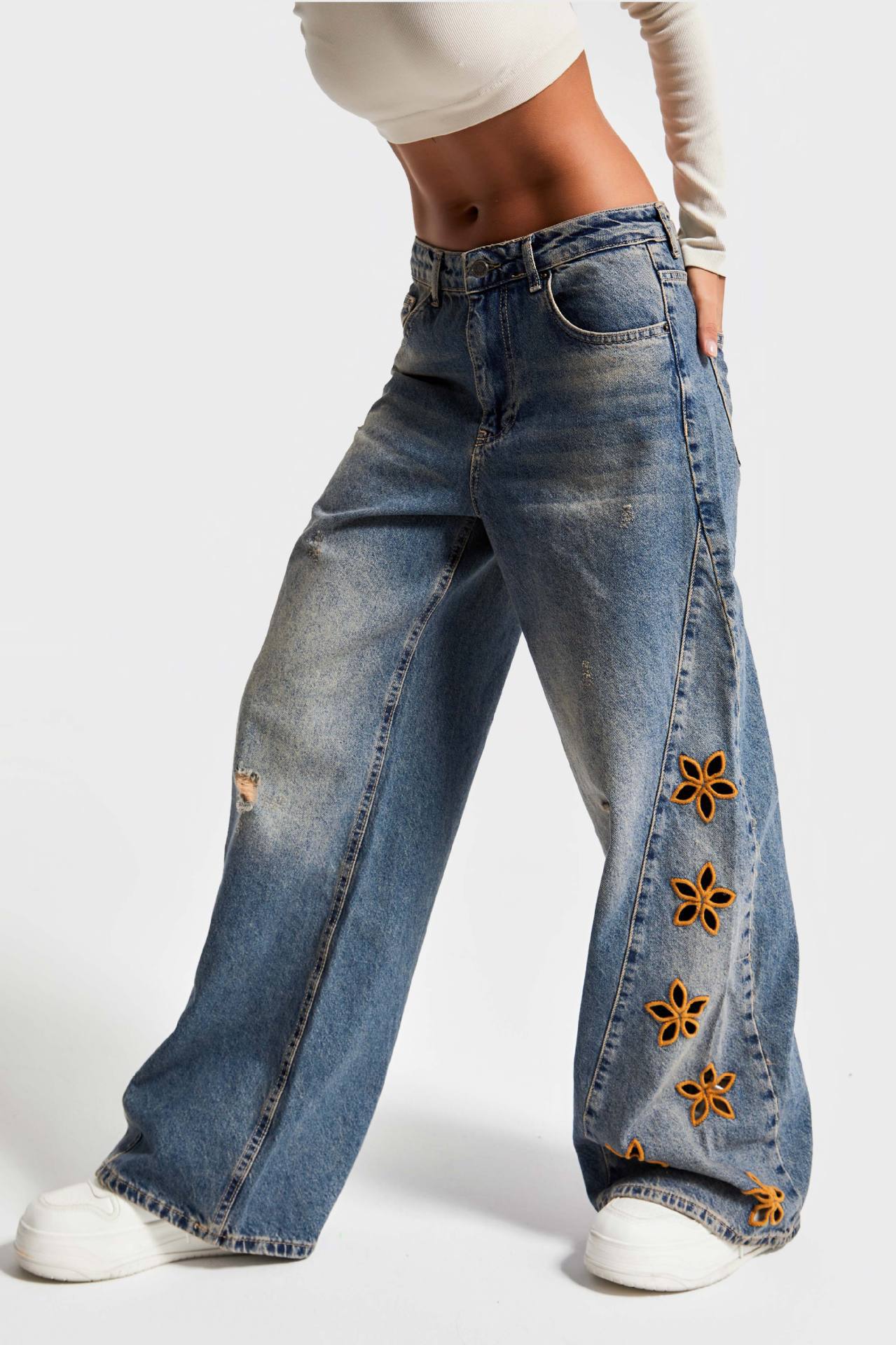 High Waisted Loose Jeans for Women – Trendy Relaxed-Fit Denim for Effortless Everyday Style eprolo
