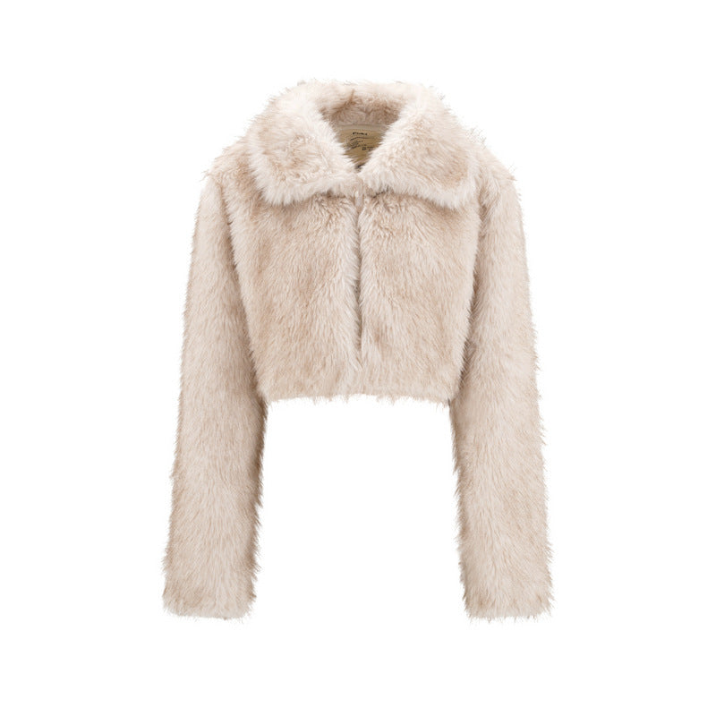 New mink fur coat short, cool and stylish fox fur women's versatile autumn and winter women's clothing eprolo