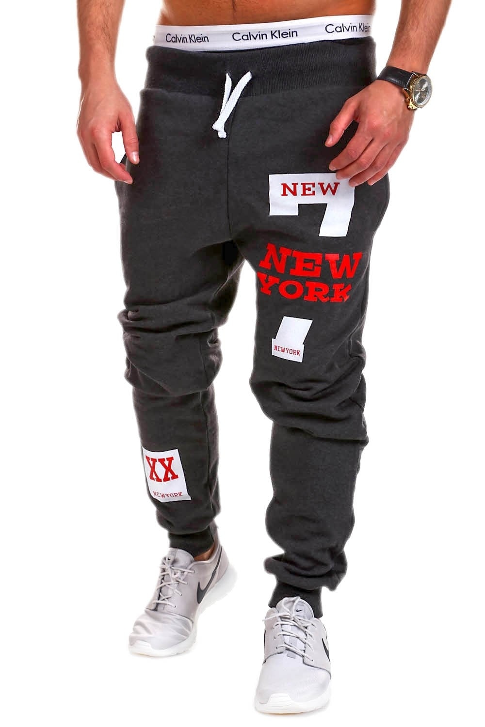 Mens Joggers Male Trousers Men Pants Casual Pants Sweatpants Jogger Black - FITzzE rghbeu-b4.myshopify.com Mens Joggers Male Trousers Men Pants Casual Pants Sweatpants Jogger Black