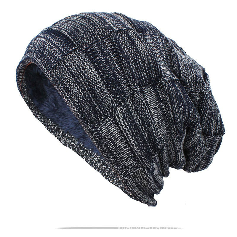 Plush pullover hat unisex ear protection knitted pile up hat for men and women - FITzzE rghbeu-b4.myshopify.com Plush pullover hat unisex ear protection knitted pile up hat for men and women