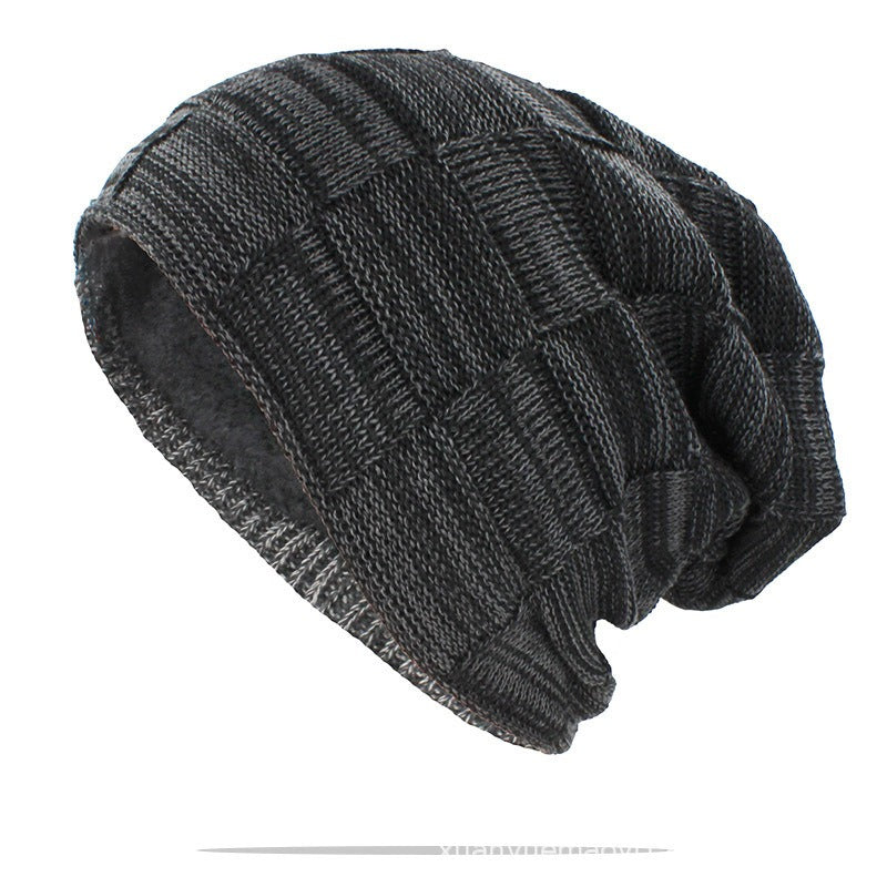 Plush pullover hat unisex ear protection knitted pile up hat for men and women - FITzzE rghbeu-b4.myshopify.com Plush pullover hat unisex ear protection knitted pile up hat for men and women