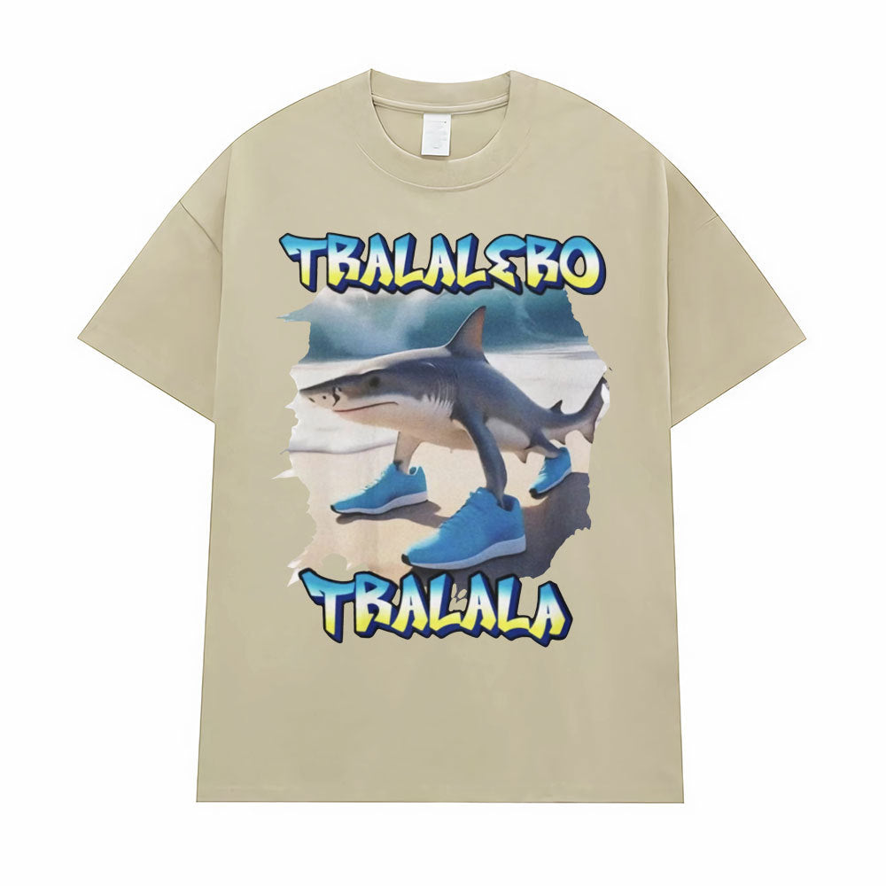 Tralalero Tralala Funny Running Shark Meme Tee Shirt Men Wom - FITzzE rghbeu-b4.myshopify.com Tralalero Tralala Funny Running Shark Meme Tee Shirt Men Wom
