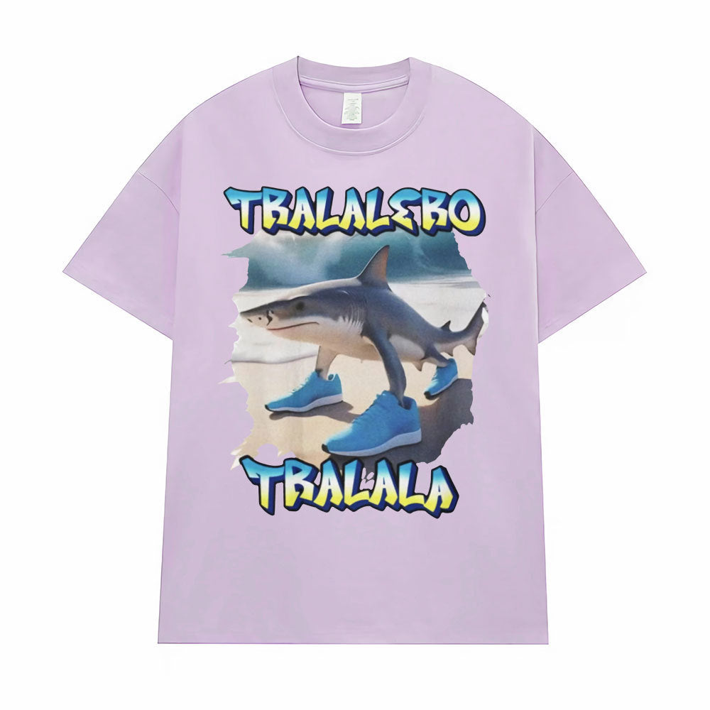 Tralalero Tralala Funny Running Shark Meme Tee Shirt Men Wom - FITzzE rghbeu-b4.myshopify.com Tralalero Tralala Funny Running Shark Meme Tee Shirt Men Wom