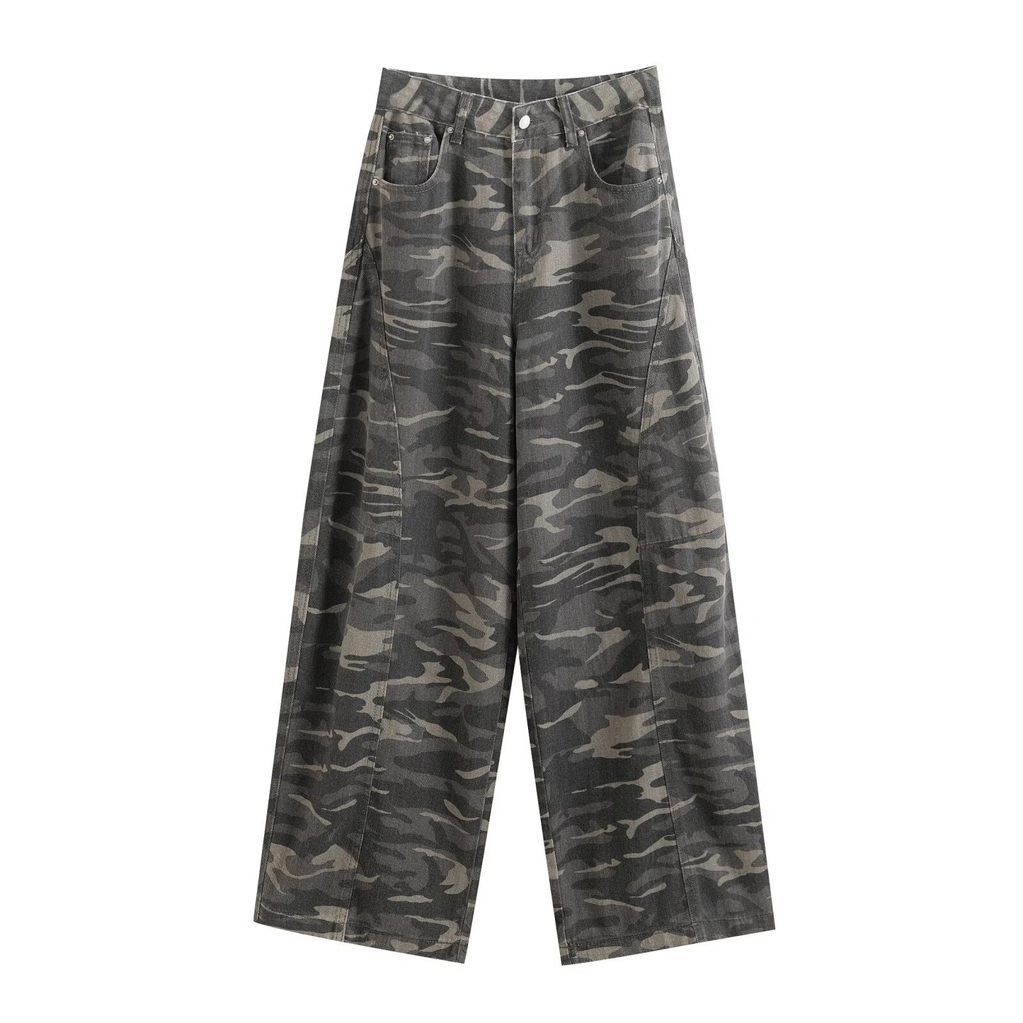 Trendy Camouflage Work Pants for Women - FITzzE rghbeu-b4.myshopify.com Trendy Camouflage Work Pants for Women