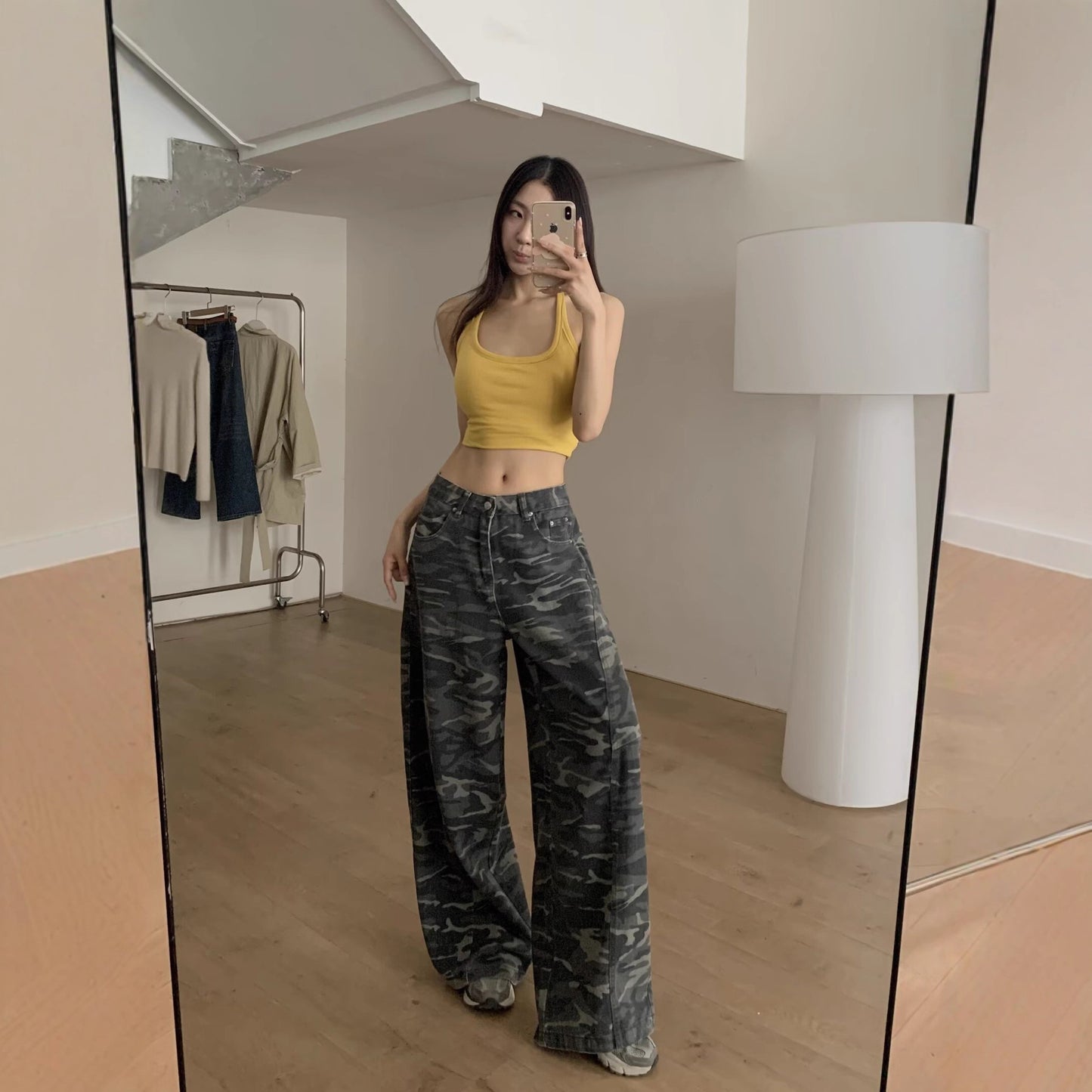Trendy Camouflage Work Pants for Women - FITzzE rghbeu-b4.myshopify.com Trendy Camouflage Work Pants for Women