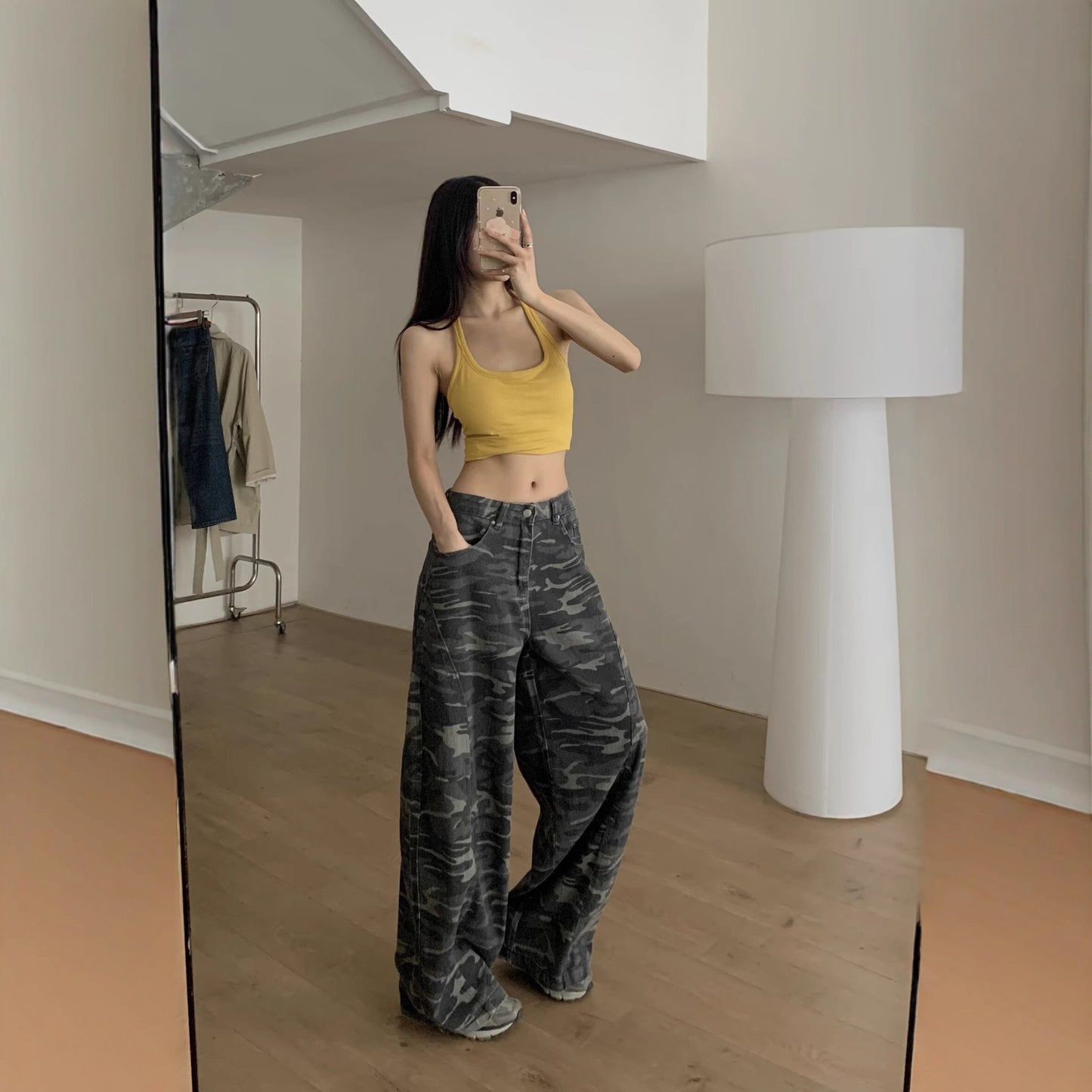 Trendy Camouflage Work Pants for Women - FITzzE rghbeu-b4.myshopify.com Trendy Camouflage Work Pants for Women