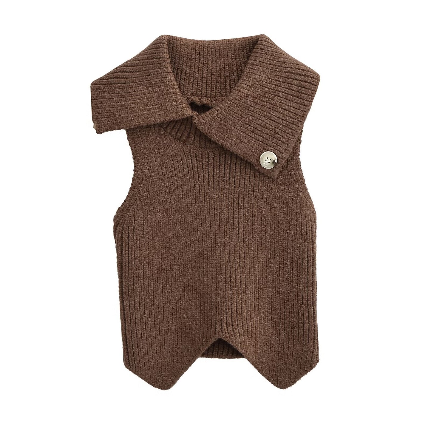 Trendy Irregular Collar Vest for Women - FITzzE rghbeu-b4.myshopify.com Trendy Irregular Collar Vest for Women