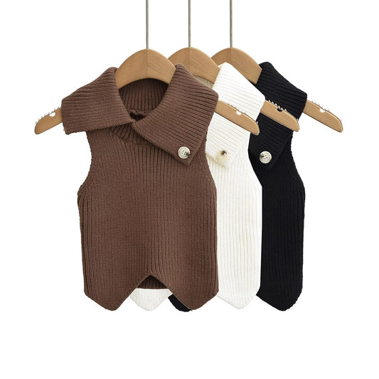 Trendy Irregular Collar Vest for Women - FITzzE rghbeu-b4.myshopify.com Trendy Irregular Collar Vest for Women