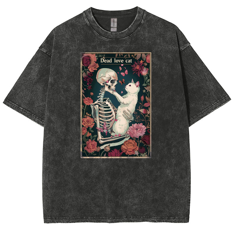 Y2k Anime Washed T-shirts For Men Short Tshirts for Adult Wo - FITzzE rghbeu-b4.myshopify.com Y2k Anime Washed T-shirts For Men Short Tshirts for Adult Wo