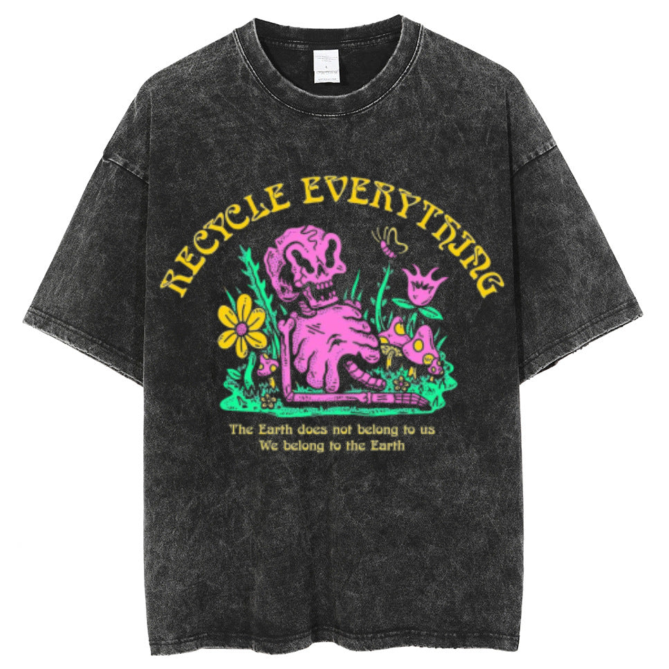 Y2k Anime Washed T-shirts For Men Short Tshirts for Adult Wo - FITzzE rghbeu-b4.myshopify.com Y2k Anime Washed T-shirts For Men Short Tshirts for Adult Wo