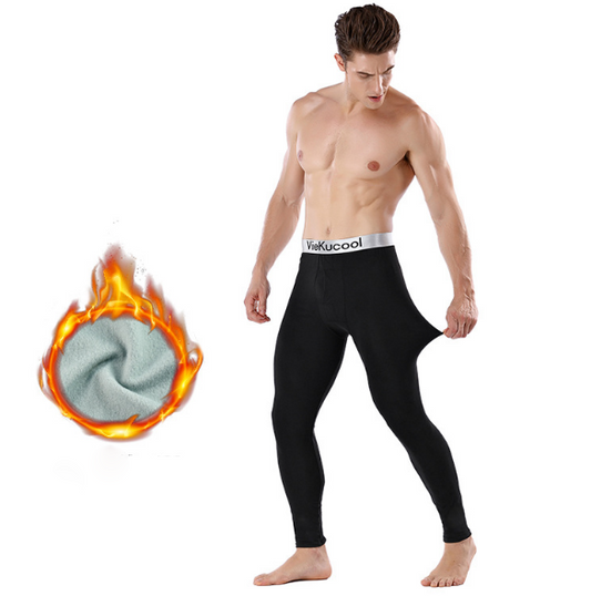 Thermal Underwear for men Thermos Pants Male Wool Cotton Thicken Underwear Trousers Men's Winter Warm Pants - FITzzE