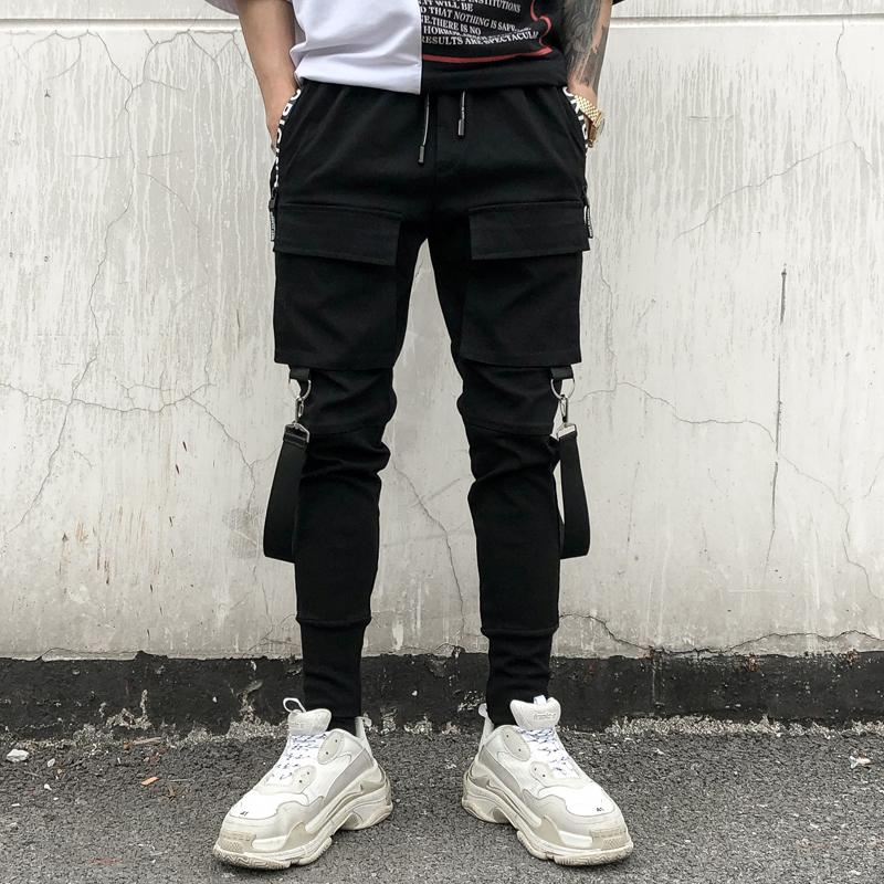 49Hot Side Pockets Chinos Men's Hip Hop Cargo Ripped Joggers Trousers - FITzzE rghbeu-b4.myshopify.com 49Hot Side Pockets Chinos Men's Hip Hop Cargo Ripped Joggers Trousers
