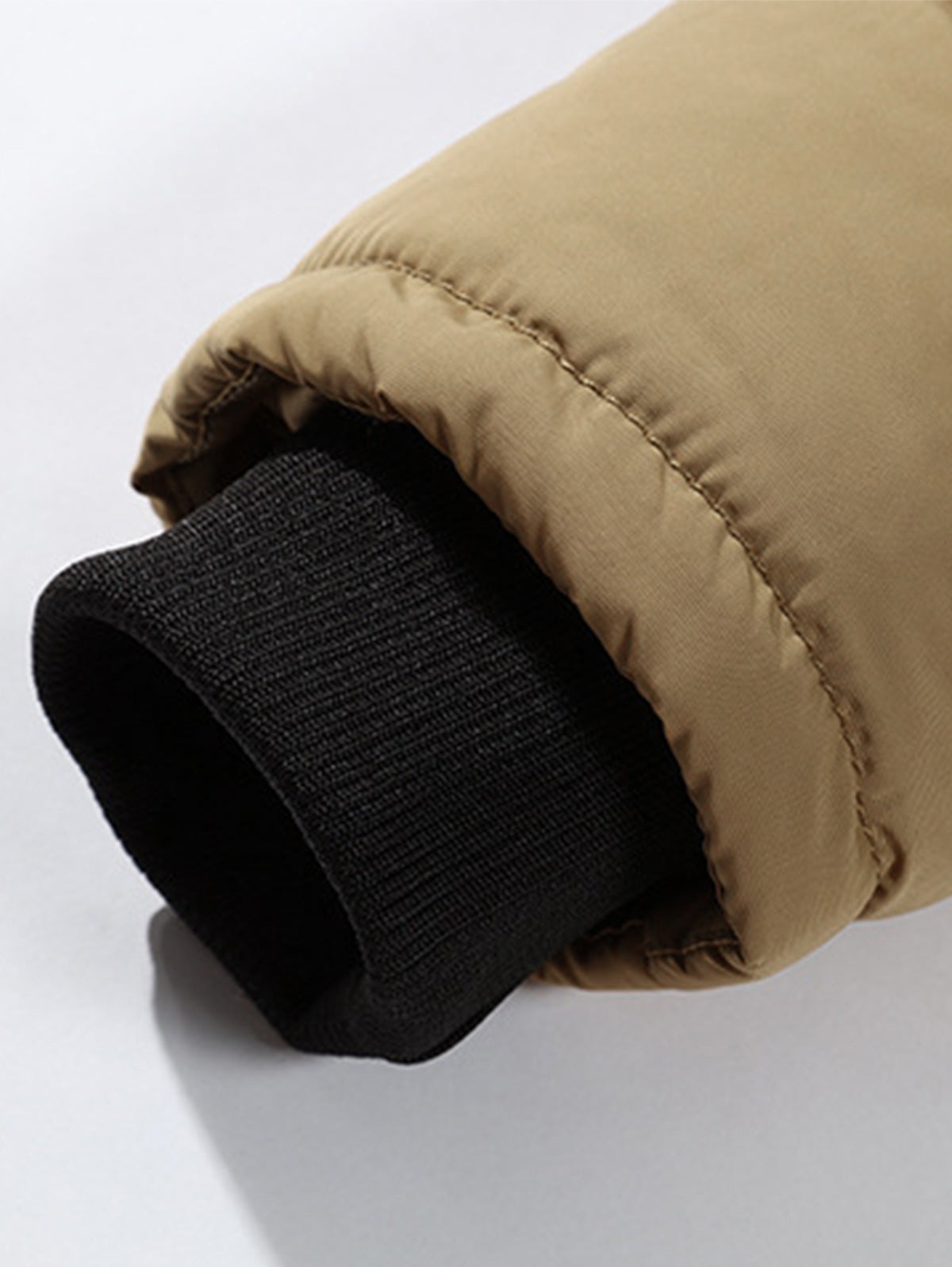 Faux Fur Trim Hooded Puffer Jacket eprolo